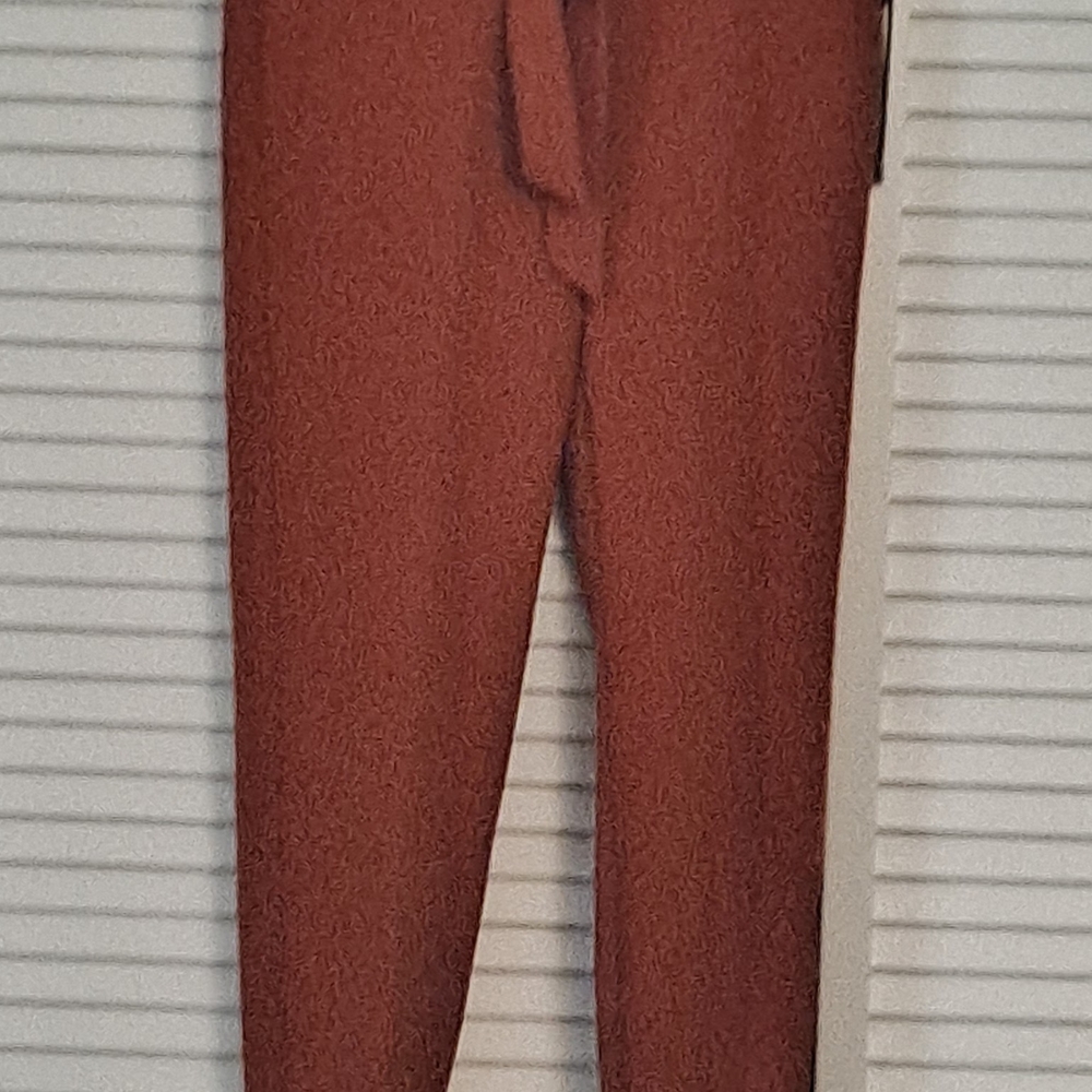Soho Terracotta Tie-Waist Pants